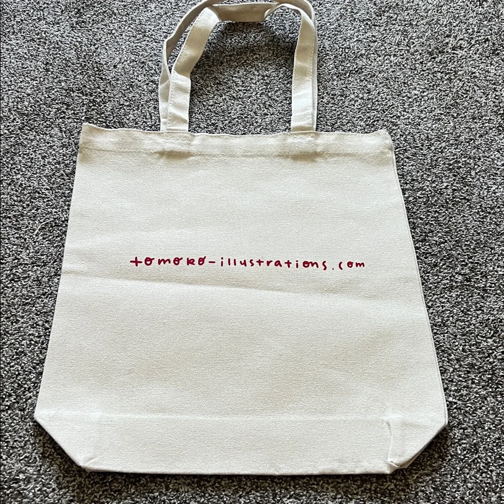 BNWOT adorable sturdy canvas Cat-Themed tote/book bag!